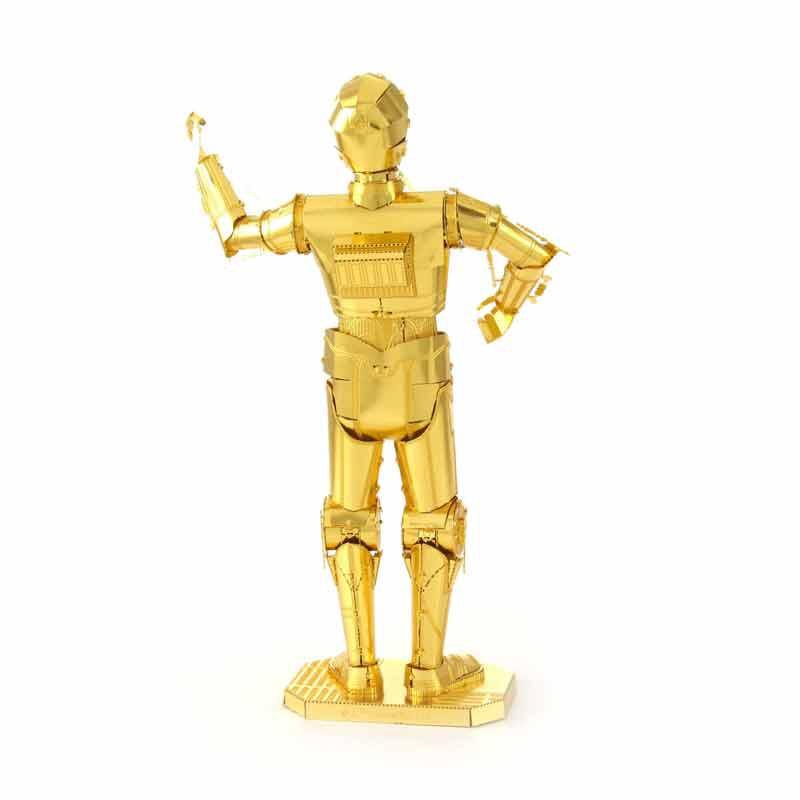 Mô Hình Lắp Ráp 3d Robot tự hành C-3PO (See-Threepio