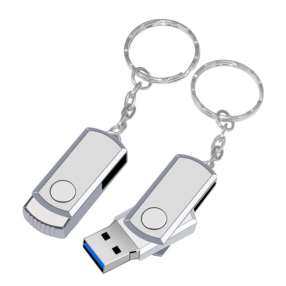 Vòng Xoay 3.0 Ổ Bút 128G USB Tốc Độ Cao 64G 16G Pendrive USB 3.0 Ổ Đĩa Flash 32G Logo Tùy Chỉnh USB Cho Máy Tính