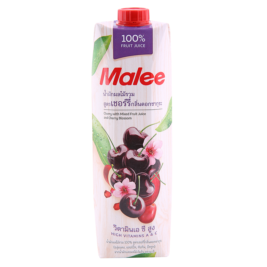 Nước ép cherry Malee 1 lít