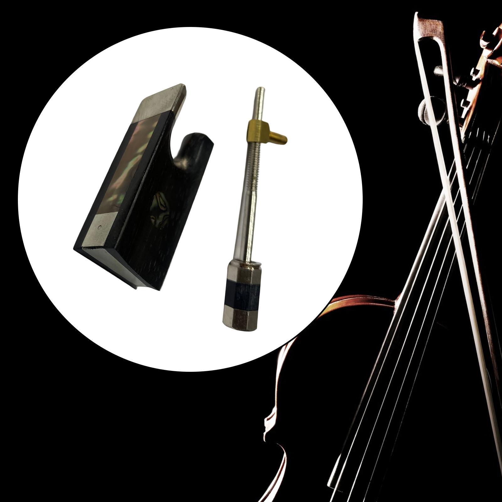 Full Size Bow Frog W/ Screw for Violin Bow Violino Arco Luthier Accessories