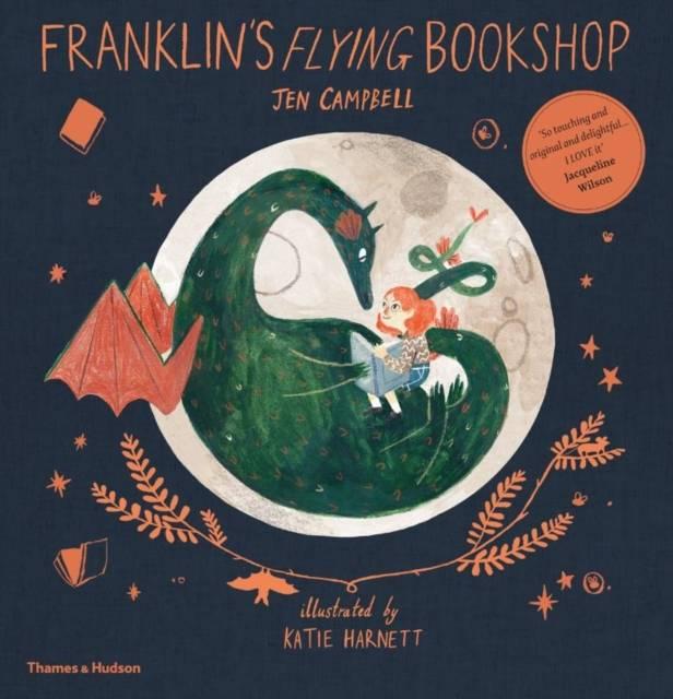 Sách - Franklin's Flying Bookshop by Katie Harnett (UK edition, paperback)