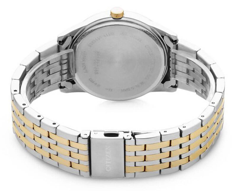 Đồng Hồ Nam Citizen Dây Thép Không Gỉ BI5006-81L - Mặt Xanh