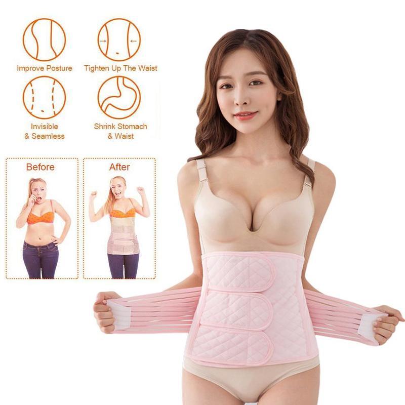 Có Thể Điều Chỉnh Bụng Sau Sinh Ban Nhạc Thoáng Khí Mang Thai Ban Nhạc Dây Chéo Sau Sinh Xòe Phục Hồi Áo Nữ Giảm Béo Hình O0U5