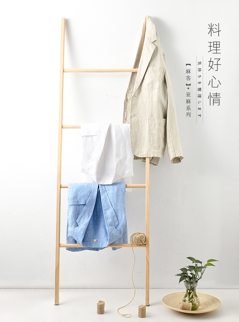 Áo khoác blazer nam hàng nút, chất linen đứng form, áo vest nam trưởng thành