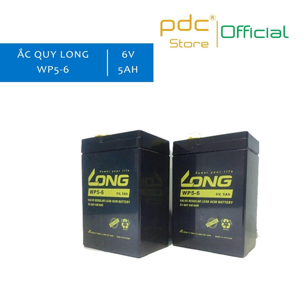 Ắc Quy LONG 6V 5Ah – WP5-6 - (PDC-TECH)