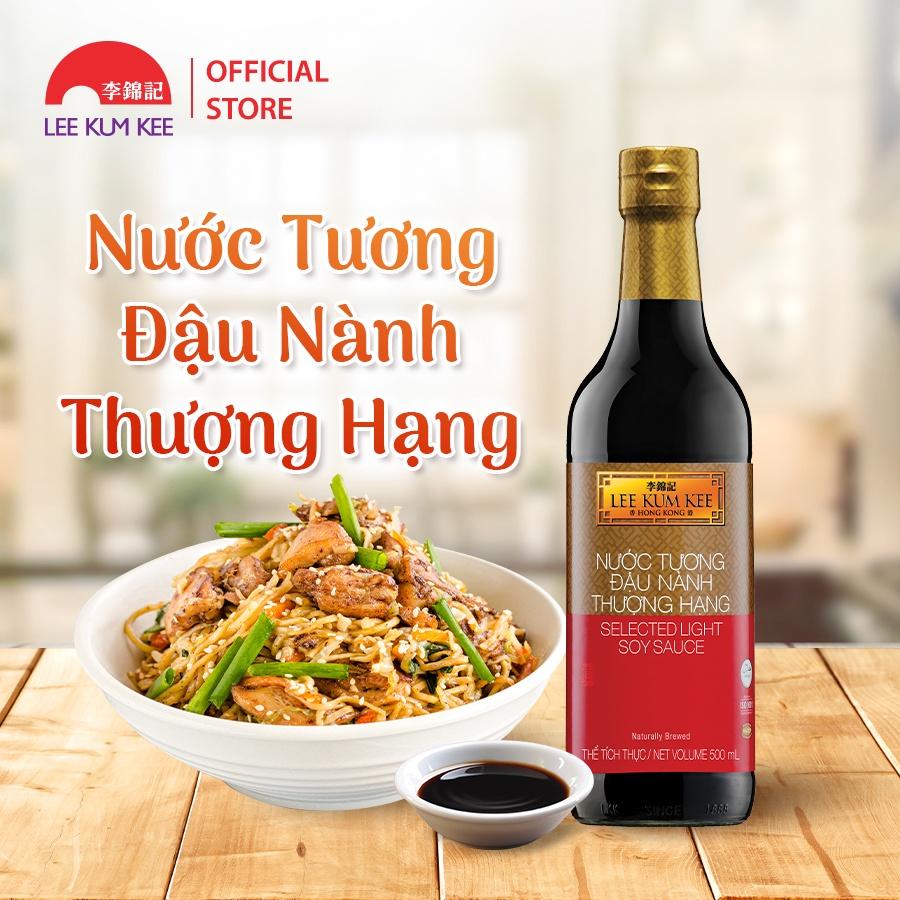 Nước tương đậu nành thượng hạng Lee Kum Kee Selected Light Soy Sauce 1,75L