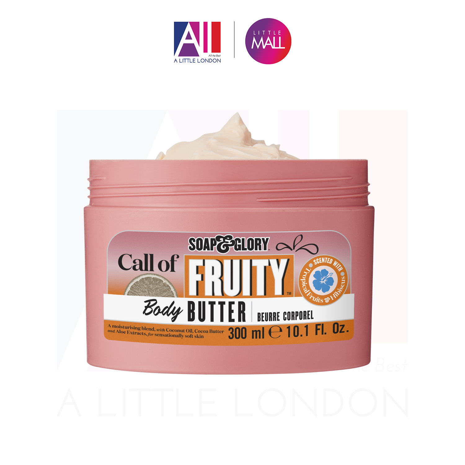 Dưỡng thể Soap &amp; Glory Call Of Fruity Body Butter 300ml (Bill Anh)