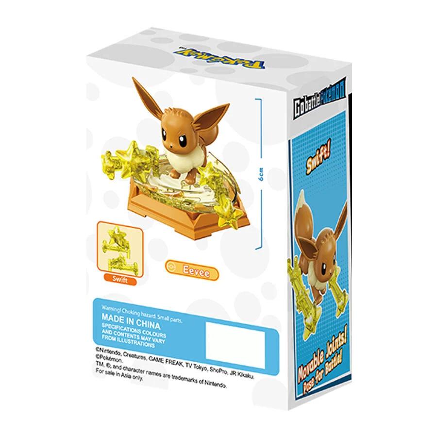 Đồ Chơi Lắp Ráp Go Battle! Pokémon Vol 2 - Eevee - Keepplay 32666