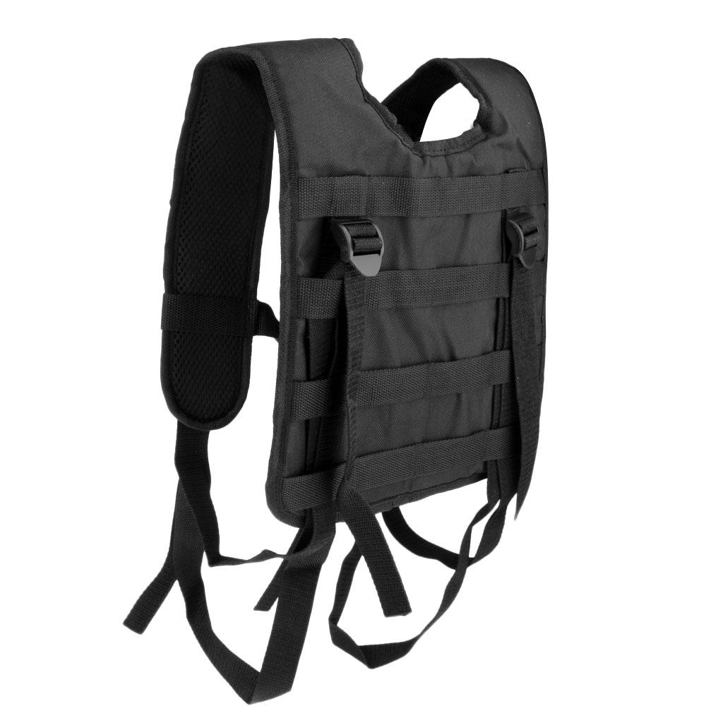 Modular Oxford H-Harness Molle Vest Suspenders for Battle Belt