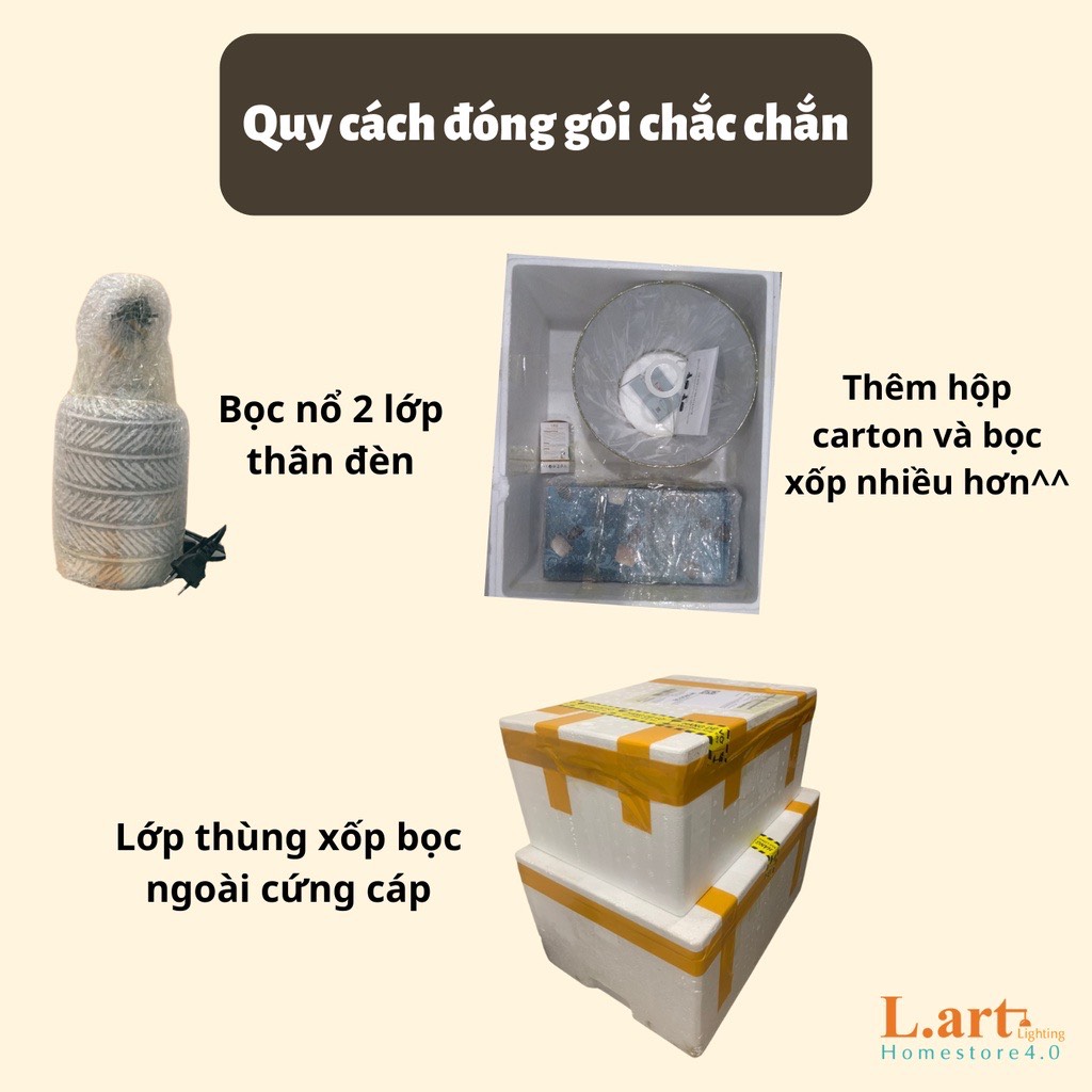 Đèn ngủ decor thân gốm sứ màu xám kiểu dáng Hàn Quốc DS-TL9859G