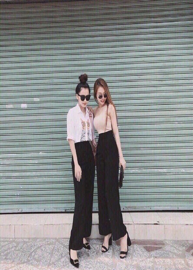 QUẦN CULOTTES VNXK KHÓA SƯỜN