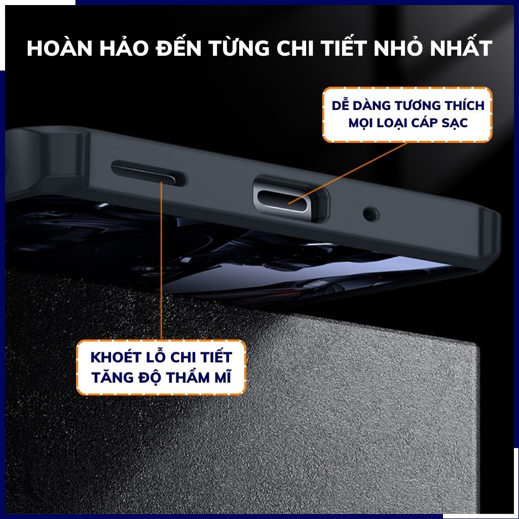 Ốp lưng redmagic 8 pro, 8 pro plus chống sốc xundd bảo vệ camera chống ố vàng phụ kiện điện thoại huỳnh tân store