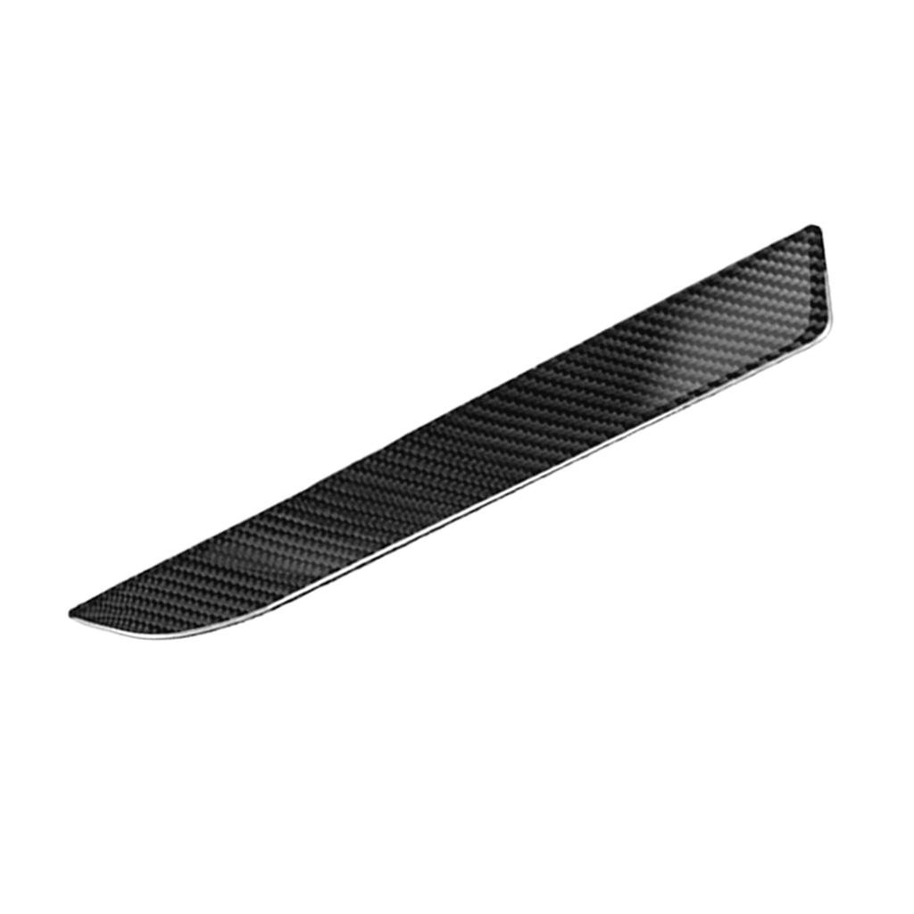 For  A4 A5 B8 Carbon Fiber Black Center Console