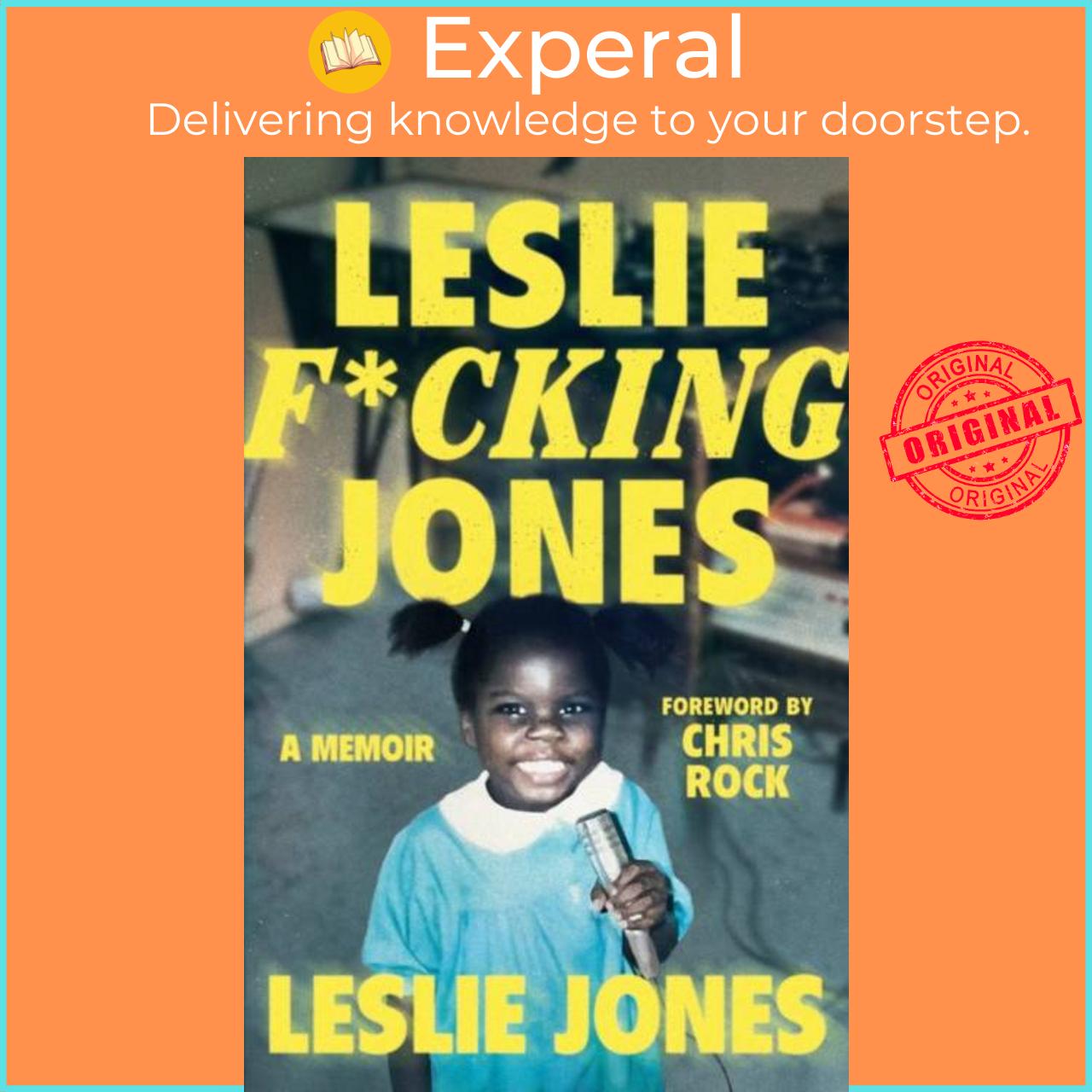 Sách - Leslie F*cking Jones - A Memoir by Leslie Jones (UK edition, hardcover)