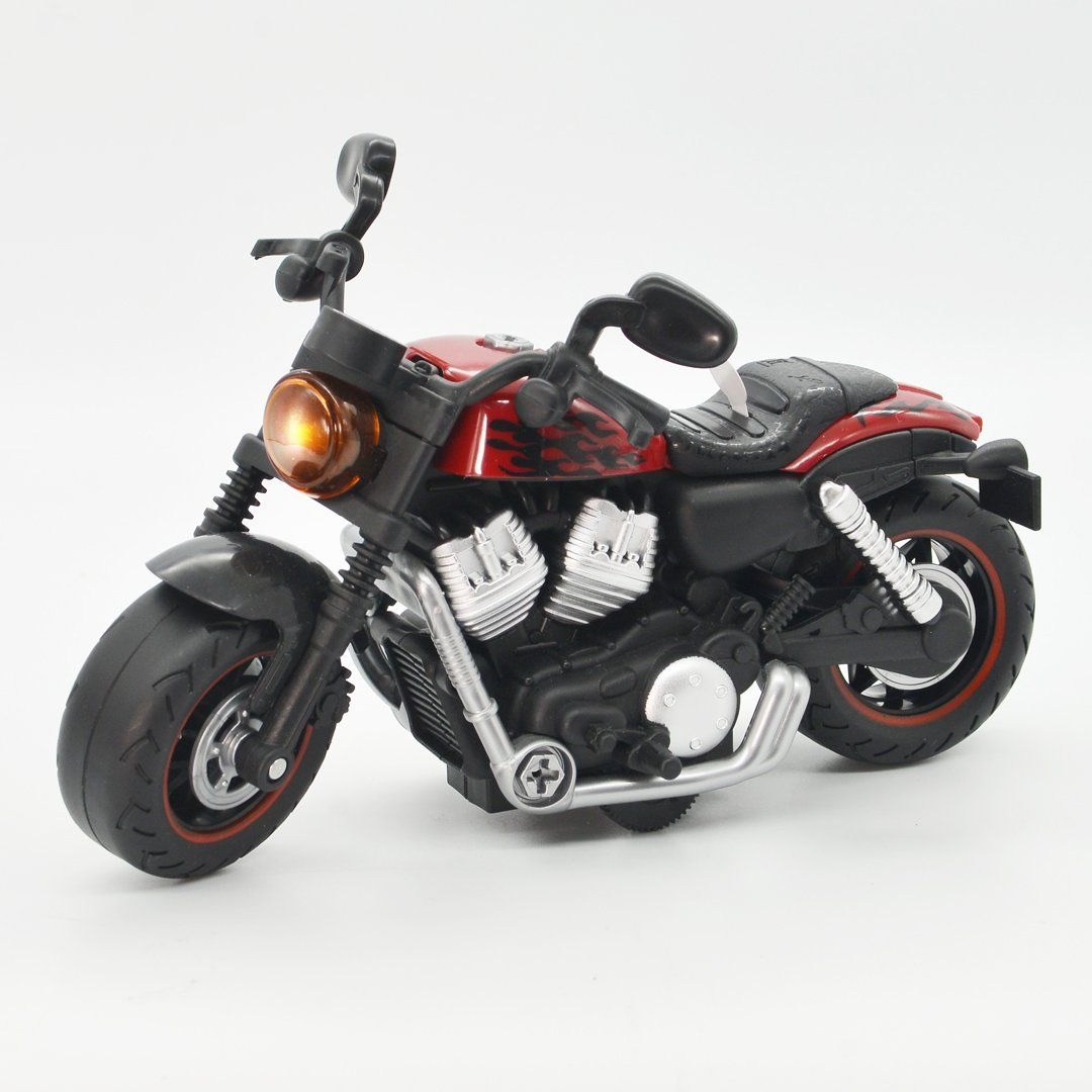 Đồ Chơi DUKA: Xe Mô Tô Lắp Ráp - Mô Tô Cứu Hỏa/Mô Tô Phân Khối Lớn