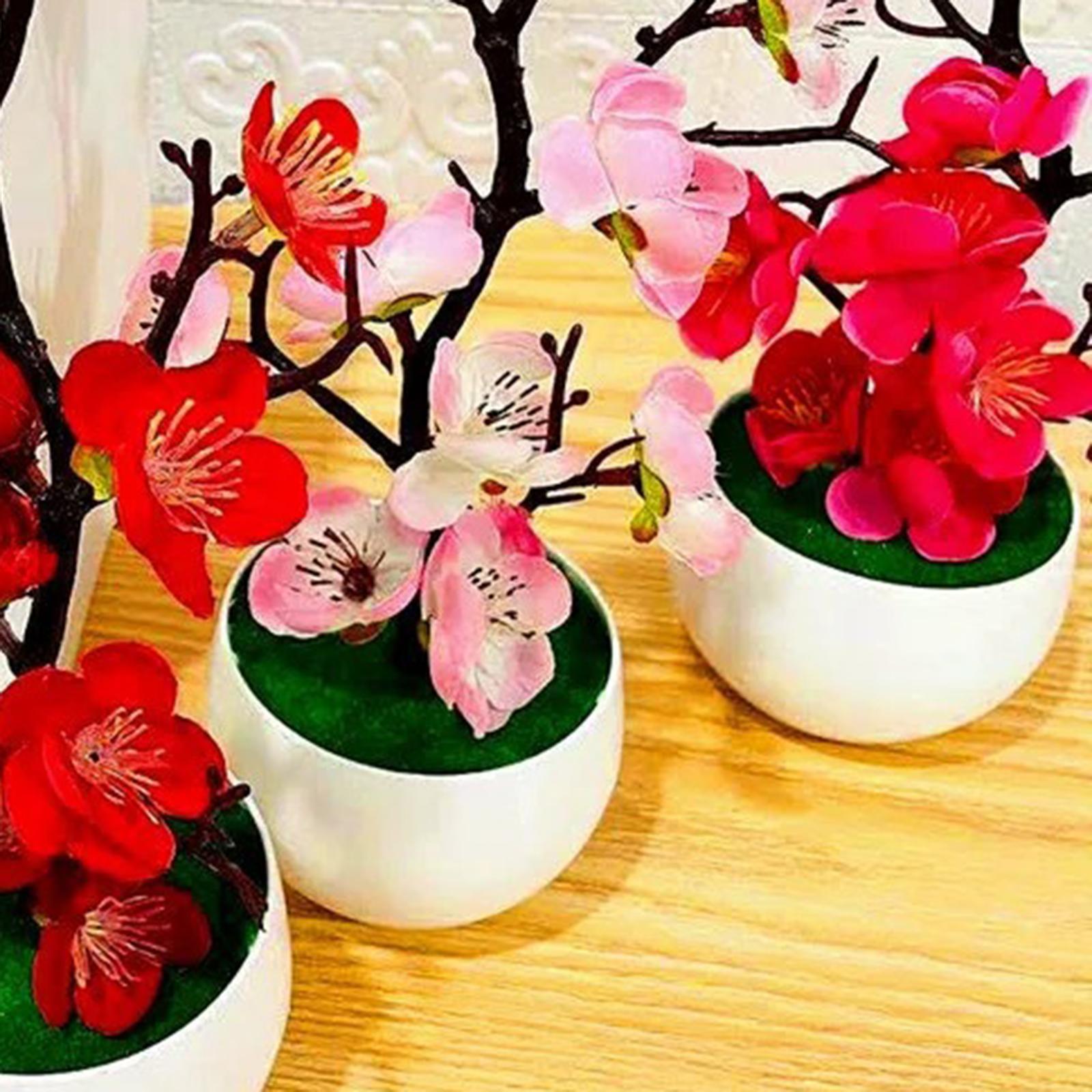 Artificial Flowers Table Party Decorations with Vase Arrangement for Wedding