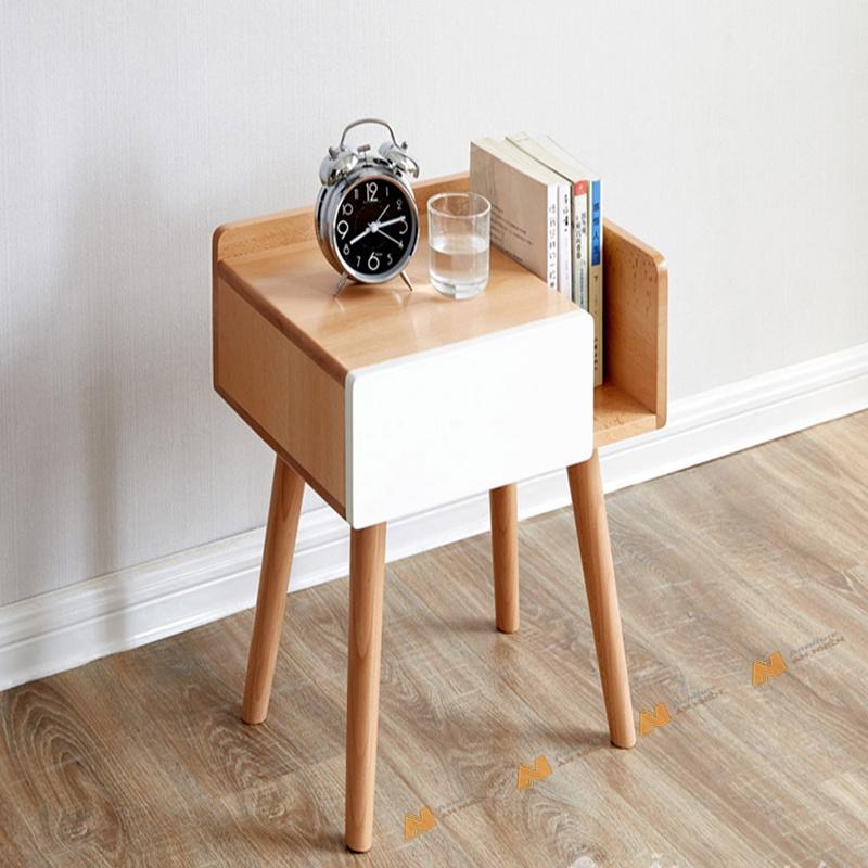 Made in VN - Tủ táp đầu giường gỗ công nghiệp thiết kế nhỏ gọn - gỗ mdf 17mm công ty Mộc Phát độ bền trên 30 năm AN069