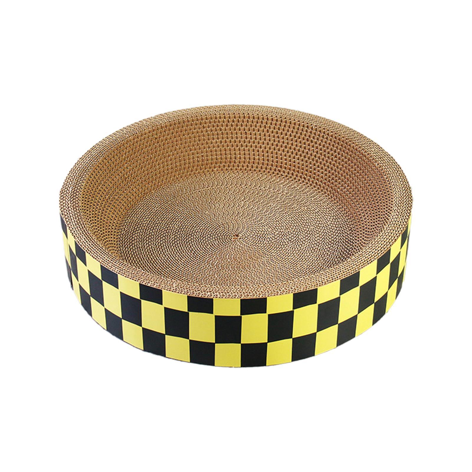 Cat Scratcher Kitty Training Toy Cat Scratch Pad Grind Claws Lounge Cat Beds