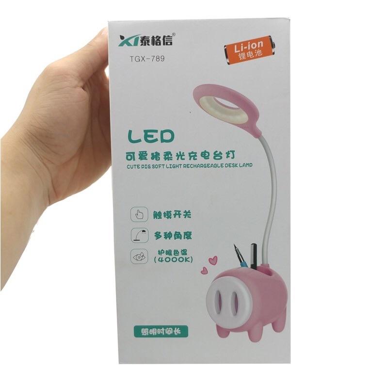 ĐÈN LED CHỐNG CẬN ĐỂ BÀN SẠC USB TIỆN LỢI