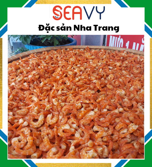 Đặc Sản Nha Trang -Tôm Khô Nha Trang Loại 1 Ngọt Mềm Size Lớn, Seavy Gói 200g