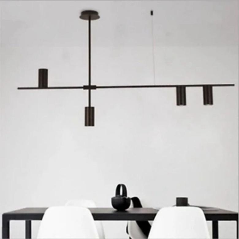 Đèn thả phong thái Bắc Âu cho thi công thời thượng, khung kim loại tổng hợp thép cao cấp