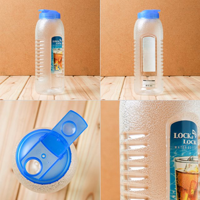 Bình nước nhựa 2,1L LocknLock P-00052, Hàng chính hãng, cấu tạo chắc chắn chống tràn, nắp mở dễ dàng - JoyMall