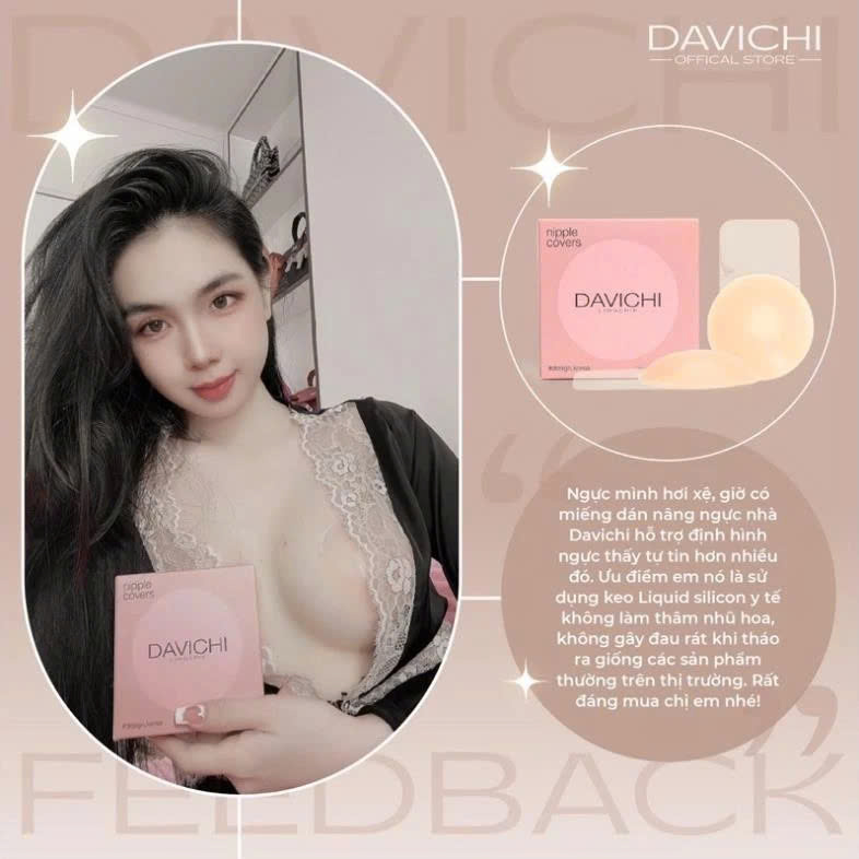 Miếng dán ngực sinh nhiệt tự thân Hàn Quốc - cơ chế tự dính khít khi tiếp xúc với bề mặt da có nhiệt BẢN TO 8CM - 1 CẶP