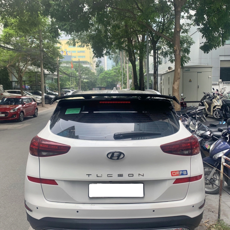 Đuôi Gió Thể Thao Hyunhdai Tucson  Chất Liệu Nhựa ABS , Lắp Được Cho Tất Cả Các Đời