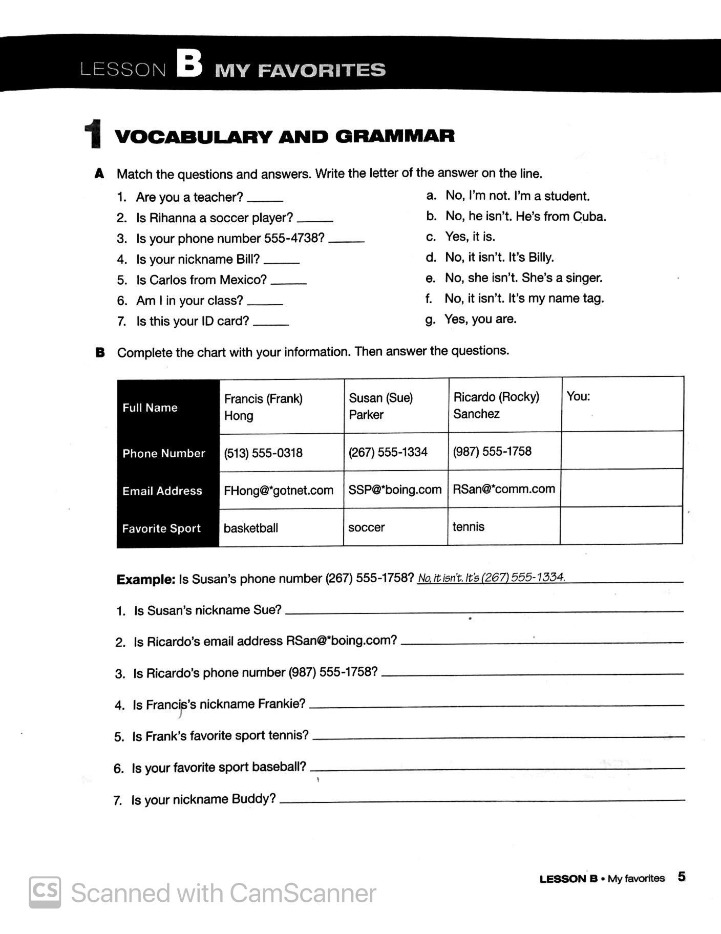 WORLD LINK INTRO WORKBOOK