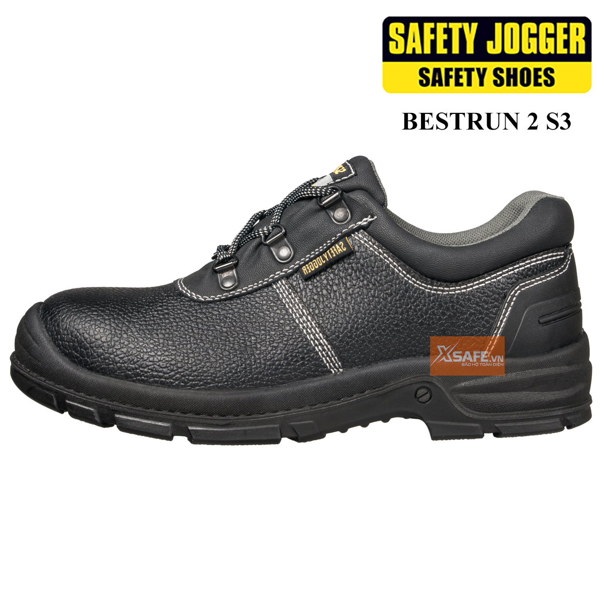 Giày bảo hộ lao động nam Jogger Bestrun2 S3 da bò, chống thấm nước, chống đinh, trơn trượt - Giày công trình, nhà máy