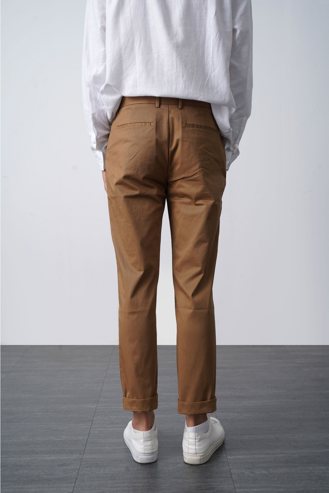 QUẦN KAKI NAM form slim crop nhiều màu có độ co giãn nhẹ - 10F21PCA002C | LASTORE MENSWEAR