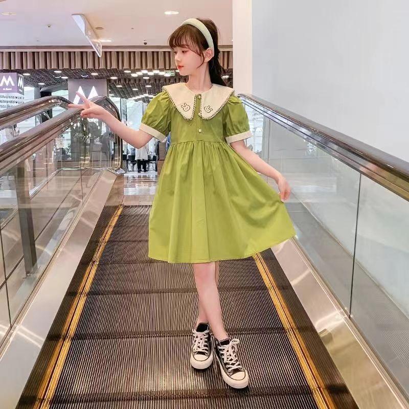 DIYIWEI Váy mùa hè cho bé gái 2023 Hàn Quốc Váy mùa hè cho trẻ em