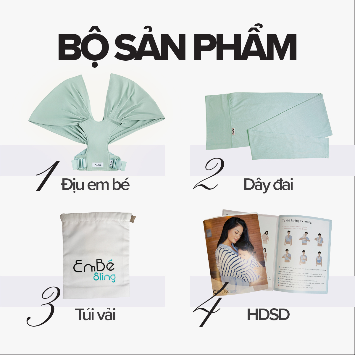 [Thiết Kế Mới - Màu Rose] Địu Vải Em Bé Sling Baby Sling NovaSoft/NovaSoft Plus Dễ Địu Êm Vai An Toàn Cho Bé 0–24 Tháng