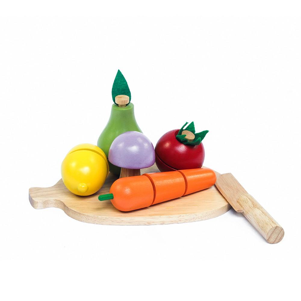 Đồ chơi gỗ Bộ 5 loại trái cây | Winwintoys 60032 | Phát triển tư duy và sự khéo léo | Đạt tiêu chuẩn CE và TCVN