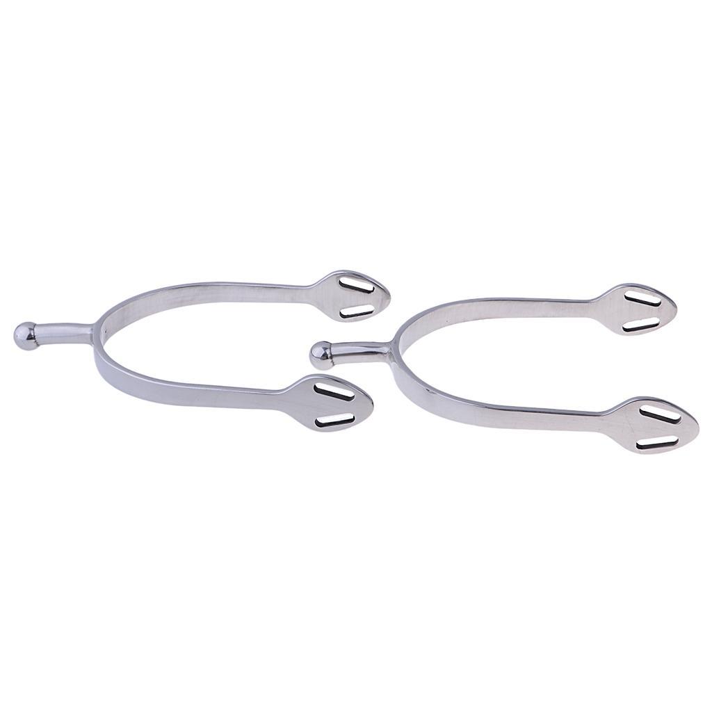 1 Pair Stainless   Equestrian Horse Riding  14x8x2cm