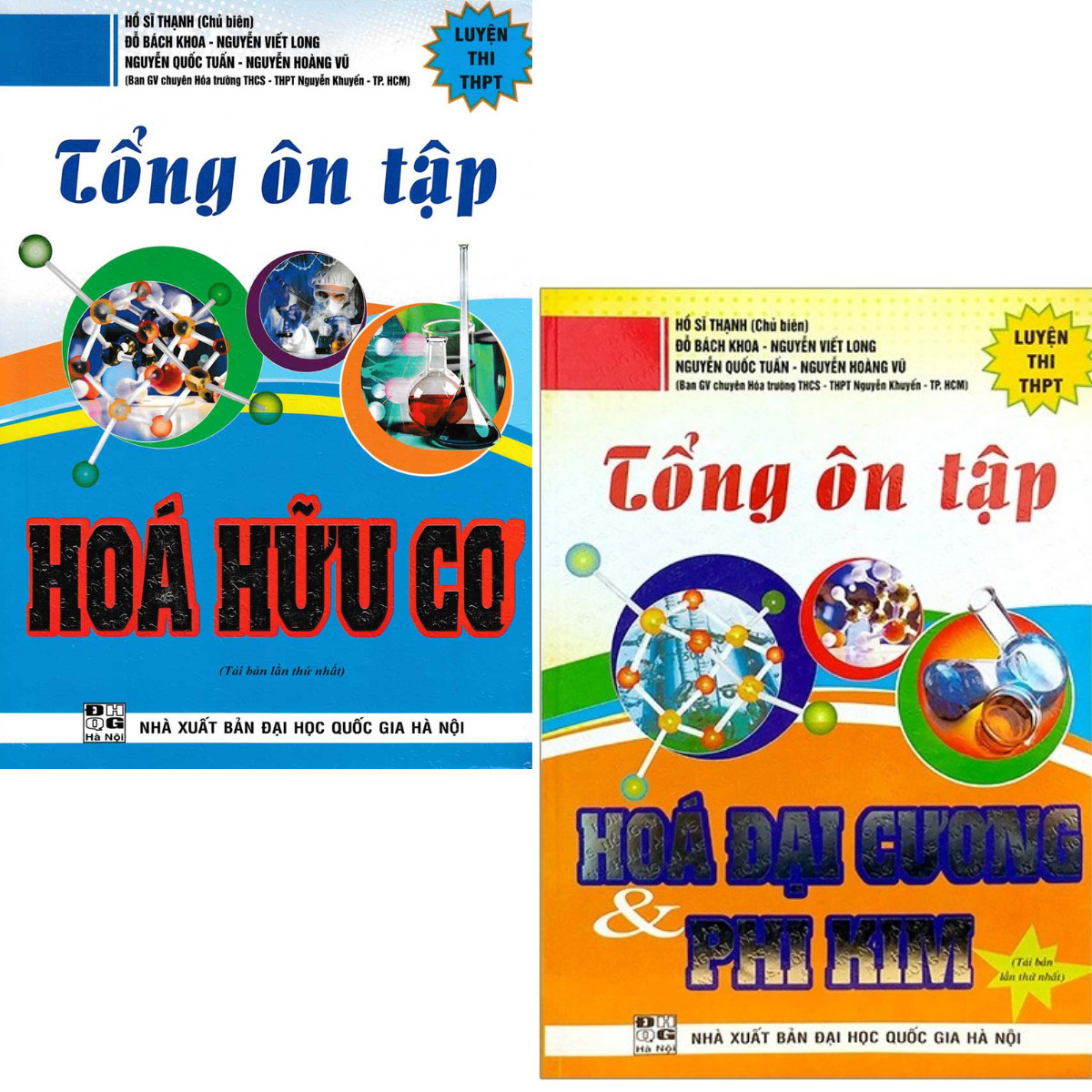 Combo 2 Quyển Tổng Ôn Tập Hóa Hữu Cơ Và Tổng Ôn Tập Hóa Đại Cương Và Phi Kim