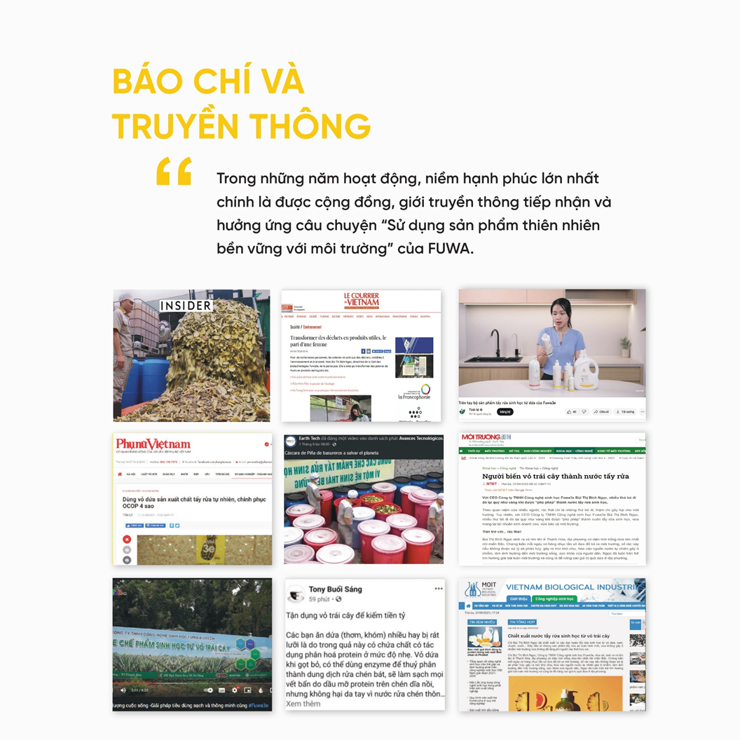 Nước lau đa năng enzyme sinh học từ vỏ dứa Fuwa3e dùng cho nhiều bề mặt 500ml/2000ml hương NHU