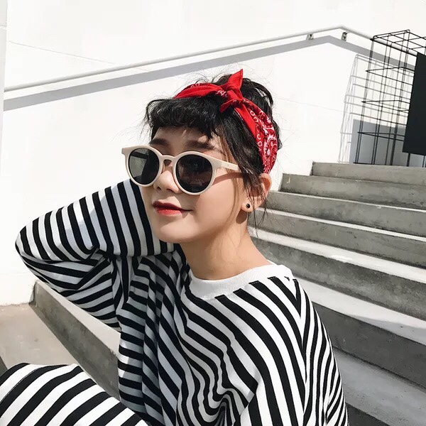 Khăn bandana khăn turban cotton đa năng size 55cm