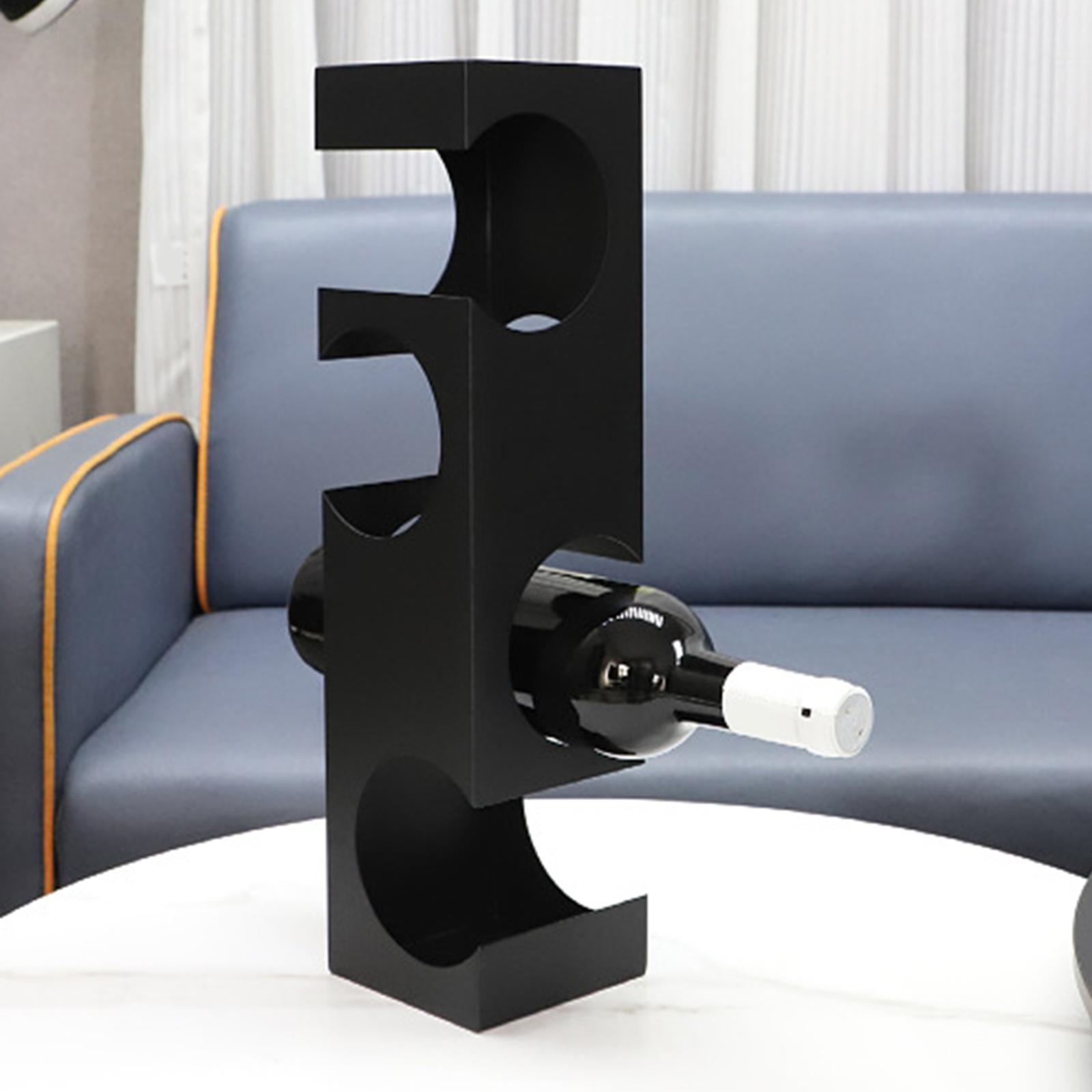 Bottle Holder Stand Party Housewarming Countertop Bar Kitchen Rack