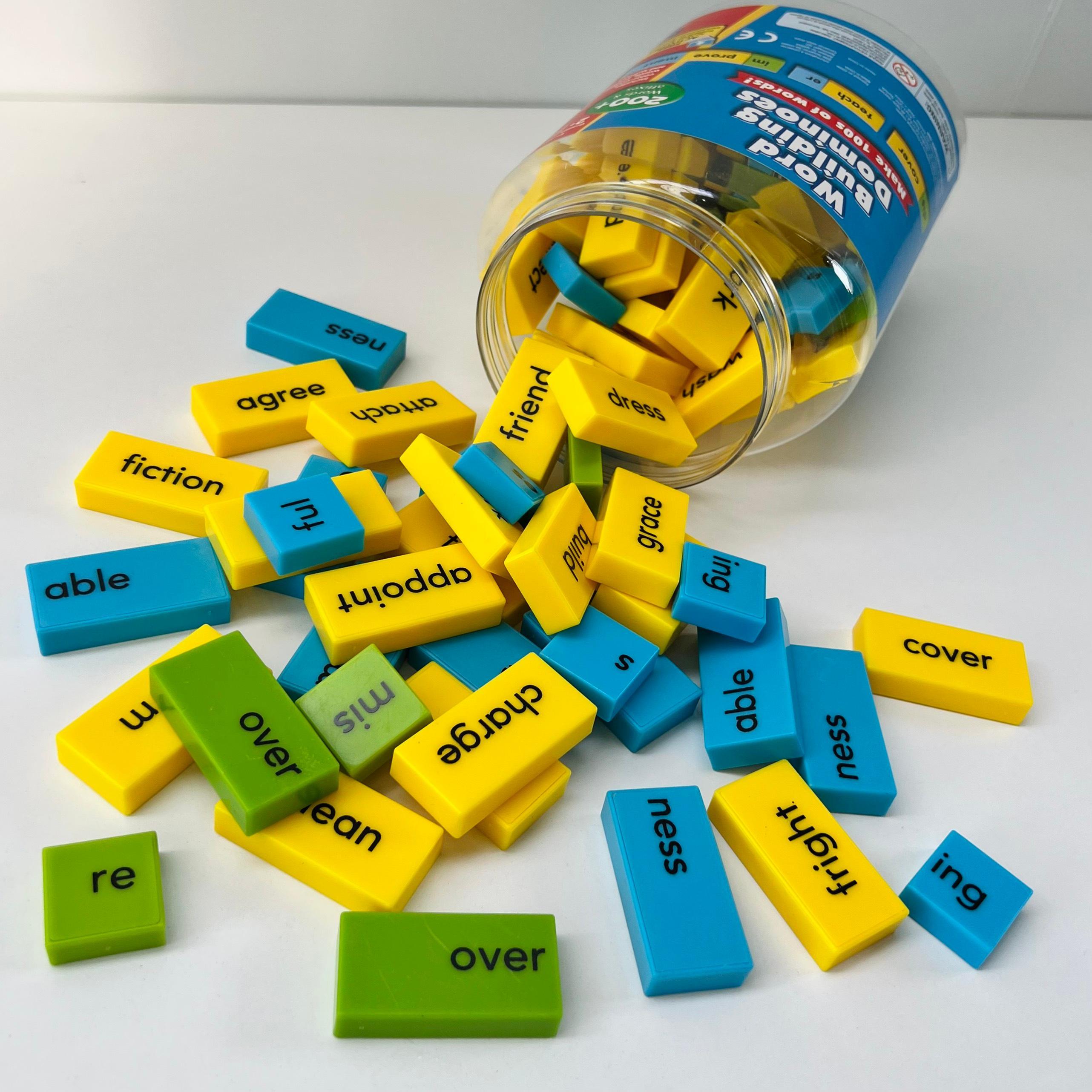 Educational Insights Bộ học ghép từ vựng - Word Building Dominoes (200+ chi tiết)