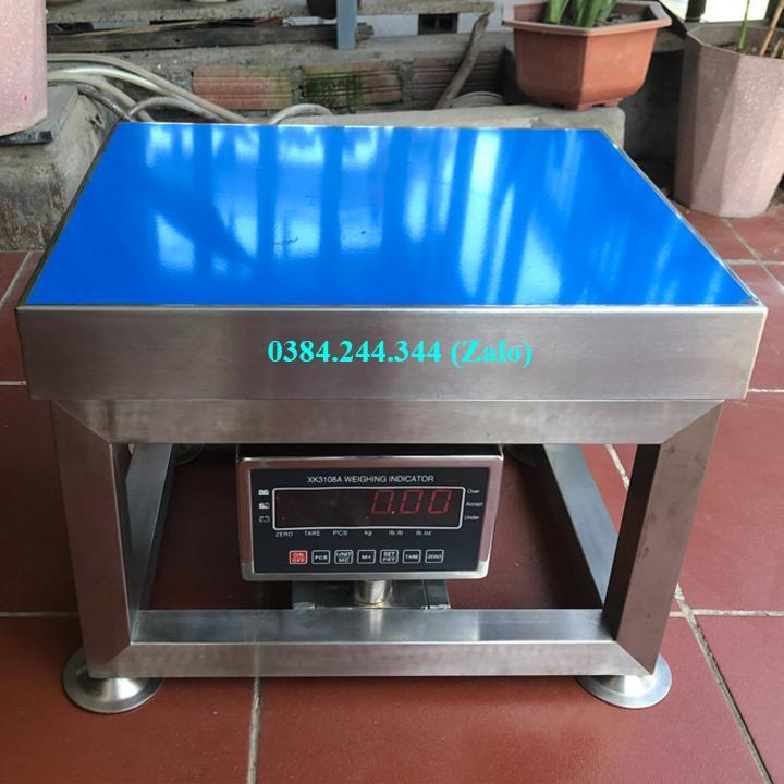 Cân ghế inox chống nước điện tử Citizens XK3108A, Mức cân 200kg, độ chia 0.05kg, Bàn cân kích thước 40x50cm
