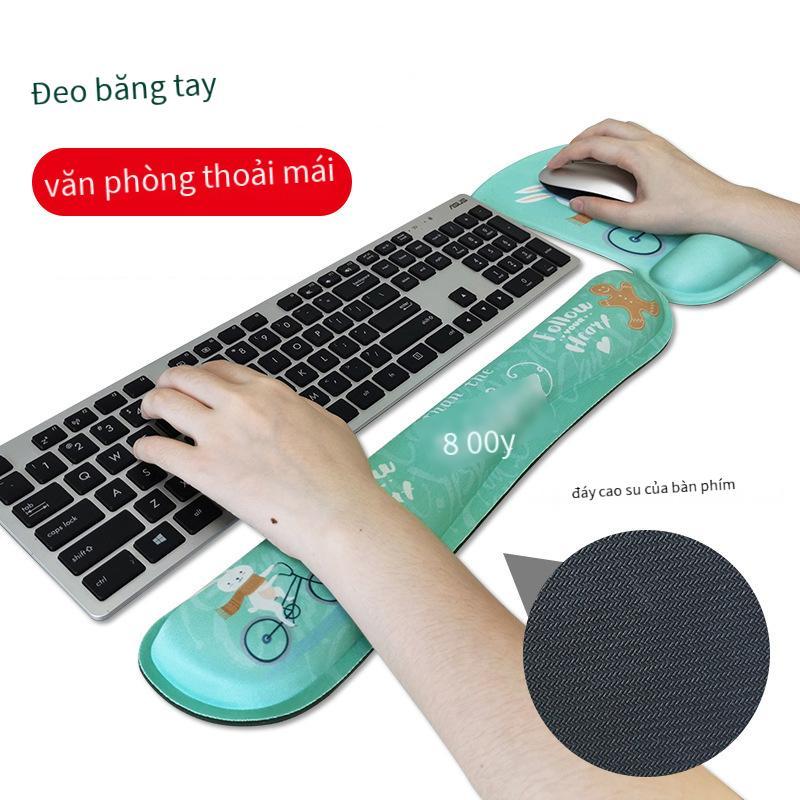 Miếng lót chuột kê cổ tay thuận lợi nhất miếng lót chuột tiện dụng dễ thương thích hợp cho nhân viên văn phòng chơi game văn phòng máy tính xách tay
