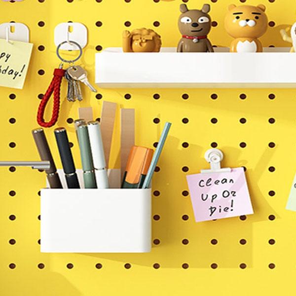 Hộp đựng bút kim loại - Phụ kiện bảng Pegboard