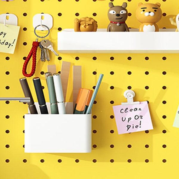 Hộp đựng bút kim loại - Phụ kiện bảng Pegboard