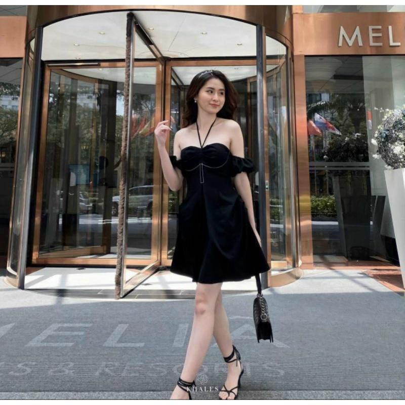 ĐẦM CỔ YẾM RỚT VAI 2 BÊN NHẸ NHÀNG
