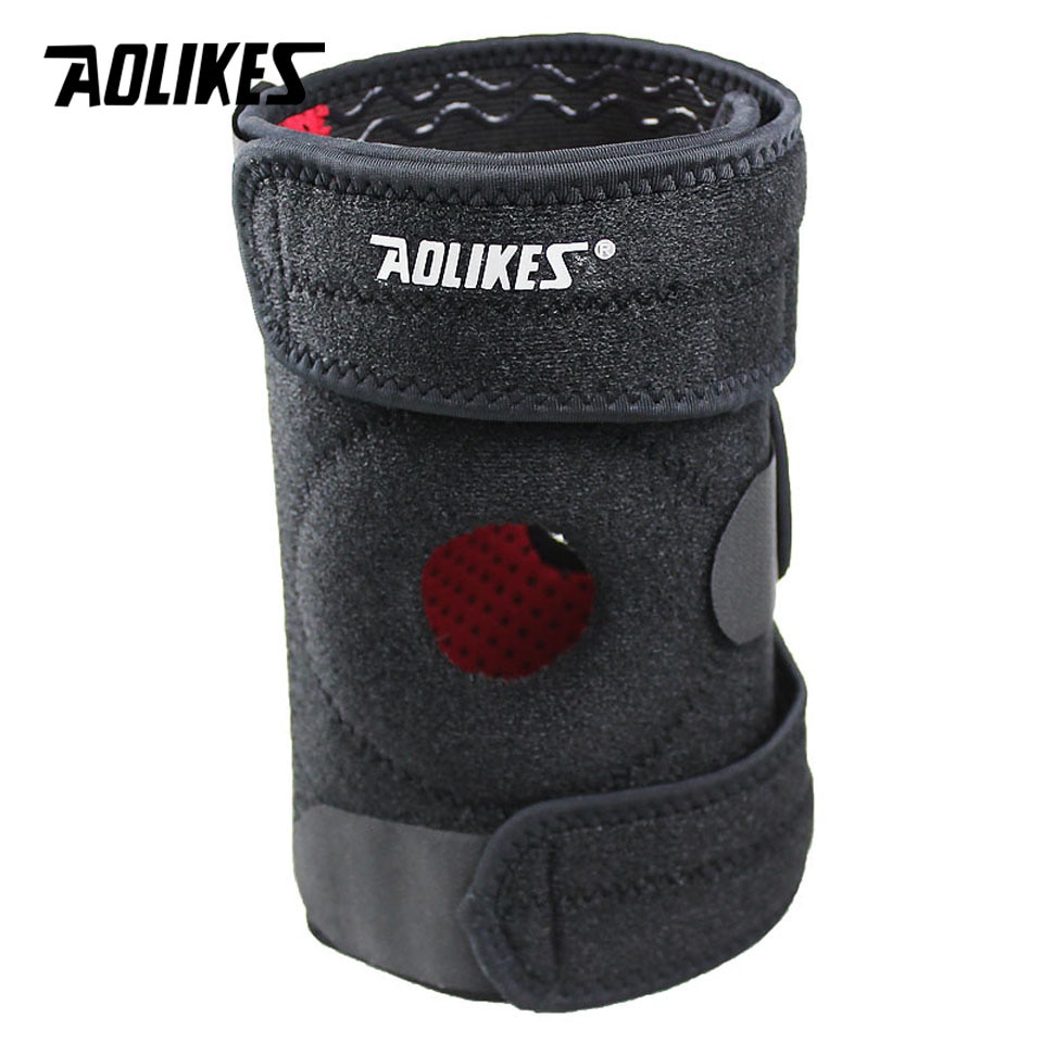 Bộ 2 đai bó quấn bảo vệ đầu gối AOLIKES A-7912-2 Four spring sport knee support