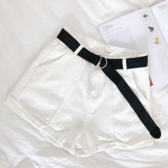Quần short cạp cao_C1