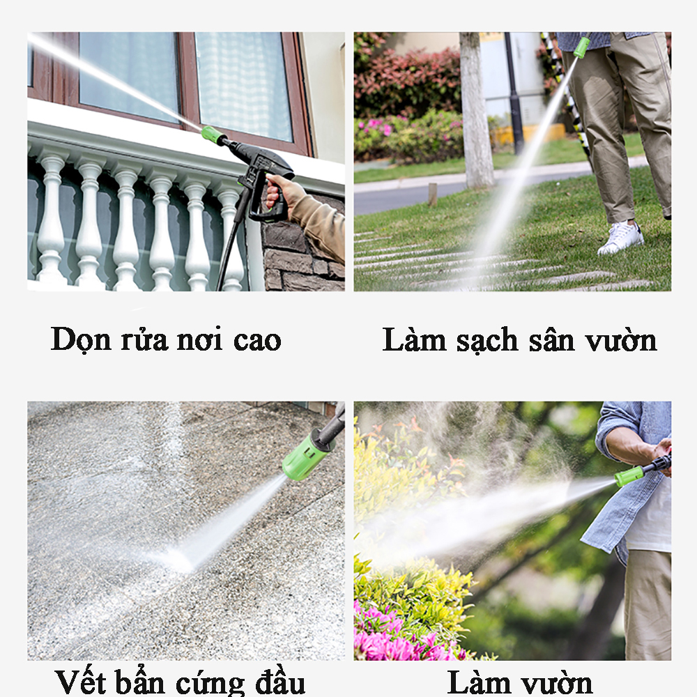 Máy Rửa Xe Mini Áp Lực Cao Gia Đình Lutian Chuyên Nghiệp Phục Vụ Gia Đình Và Công Nghiệp, Gara Ô Tô