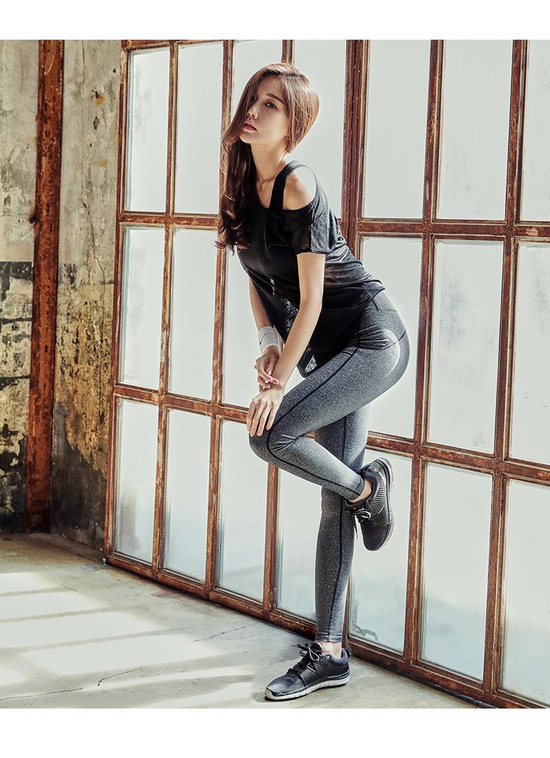 Quần legging nữ lưng cao dài tập GYM Yoga Aerobic quần thể thao nữ chất liệu thun mềm nhẹ  QTT006 - Quần Đen