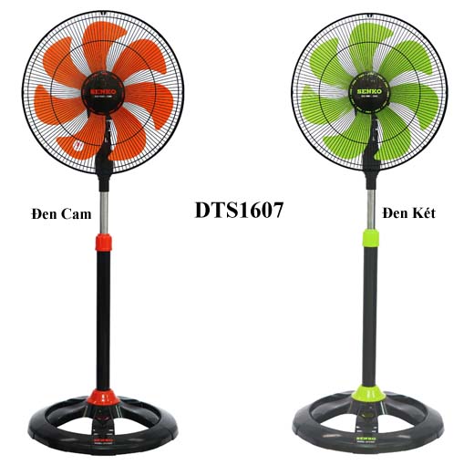 Quạt Đứng Thân Sắt Senko DTS1607 - Giao màu ngẫu nhiên